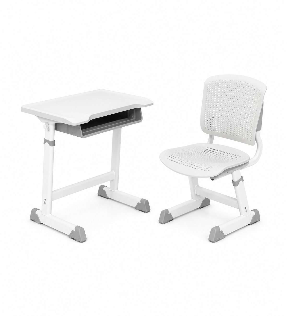 HZ-CD-950 Adjustable desk & perforated chair — view 2